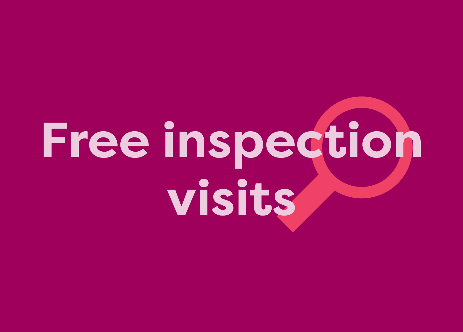 Free inspection visit